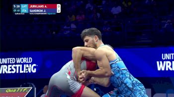 60 kg Qualif. - Aleksandrs Jurkjans, Latvia vs Jacopo Sandron, Italy
