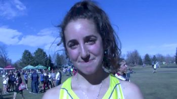 Elaina Balouris after getting 6th and final spot on World XC team to rep USA