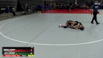 93 lbs Semis & 1st Wrestleback (8 Team) - Jace Conway, Caledonia/Houston vs Benny Ahedo, LPGE/B Wolves
