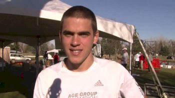 Paul Roberts after 6th at USA XC Champs and kicking for China