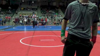 65 lbs Consi Of 4 - Scarlet Martinez, Tulsa Blue T Panthers vs Eleora Robertson, Ark Angels