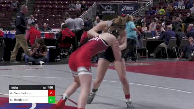 106 lbs Round Of 16 - Ashley Campbell, General McLane-G vs Natalie Handy, South Western-G
