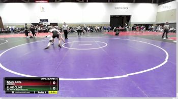 132 lbs Cons. Round 3 - Luke Cline, St. Pius X (Kansas City) vs Kade King, Jackson