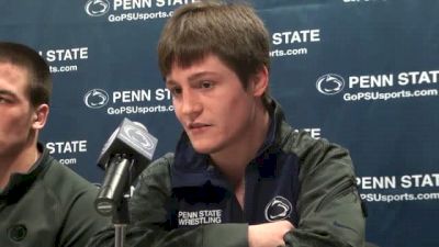 Victorious Penn State Wrestlers