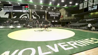 165 lbs Round 3 - Zach Hanson, Stanford University vs Ethan Parco, Stanford University