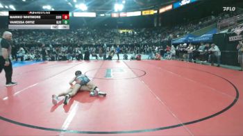 105 lbs Cons. Round 1 - Mariko Whitmore, South Fremont vs Vanessa Ortiz, Glenns Ferry