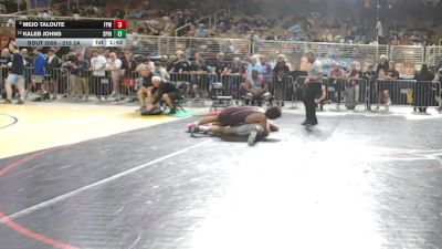 215 2A Champ. Round 1 - Mejo Taloute, Ft Pierce Westwood vs Kaleb Johns, Springstead