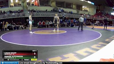 150 lbs Round 2 (6 Team) - Parker Hutchinson, Smith Center HS vs Logan Shuff, Gretna East