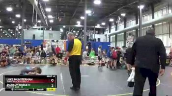 105 lbs Round 5 (6 Team) - Luke Munsterman, American Gladiators vs Jackson Bassett, Missouri Gold