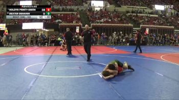 100 lbs Champ. Round 1 - Holdyn Printy-Smith, Conrad Wrestling Club vs Dexter DeHaven, Stillwater Gladiators