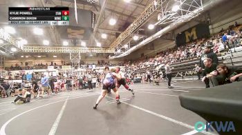 160-HWT lbs Quarterfinal - Kylie Powell, Standfast vs Cameron Dixon, Mustang Bronco Wrestling Club