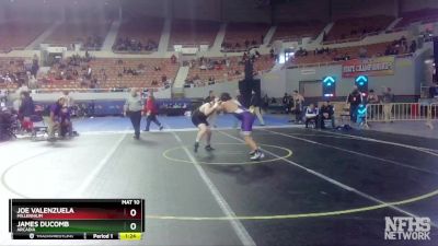 D2-215 lbs Champ. Round 1 - Joe Valenzuela, Millennium vs James DuComb, Arcadia