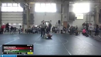 60 lbs Round 6 (8 Team) - Nate Picciotti, Railroad City Riders vs Vincent Cardella, Vougars Honors