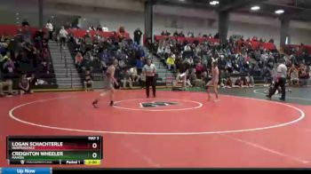 Round 1 - Logan Schachterle, Independence vs Creighton Wheeler, Marion