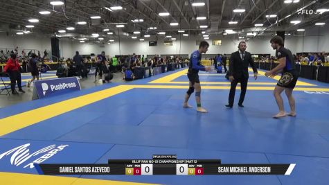 Sean Michael Anderson vs Daniel Santos Azevedo 2026 Pan IBJJF Jiu-Jitsu No-Gi Championship