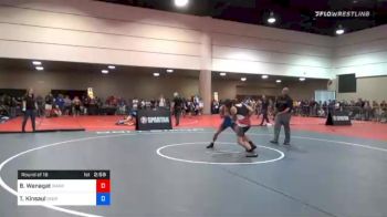 138 kg Prelims - Bryce Wanagat, Warrior Wrestling Club vs Tucker Kinsaul, Georgia