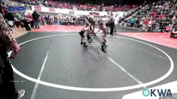 Round Of 16 - Jace Dykes, Unattached vs Braxton Lemmons, Barnsdall Youth Wrestling