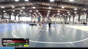 64 lbs Rd# 7- 10:45am Saturday Final Pool - Beckett Moyer, Iowa Black vs Jack Beegle, Mid-Atlantic AllStars