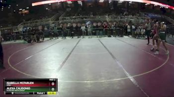 170 lbs Cons. Semi - Isabella McFarlen, King vs Alexa Calidonio, Flagler Palm Coast