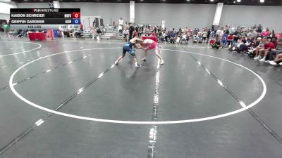 126 lbs Kaison Schreier, Team Missouri vs Griffin Gardner, Team Alabama
