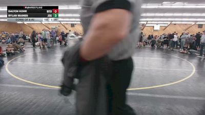 90 lbs Consi Of 8 #2 - Dalton Kohr, Myerstown vs Rylan Maines, Jersey Shore
