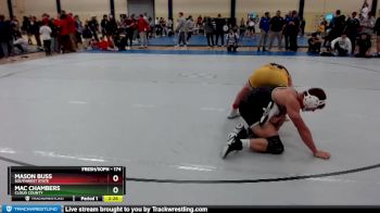 174 lbs 3rd Place Match - Mason Buss, Southwest State vs Mac Chambers, Cloud County