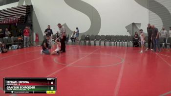 70 lbs Semis & 1st Wrestleback (8 Team) - Grayson Schroeder, Thorn Wrestling (MN) vs Michael Nicosia, M2 Blue (NJ)