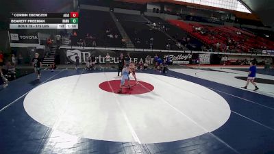 105 lbs Quarters - Corbin Ebenezer, Alaska vs Bearett Freeman, Hawaii
