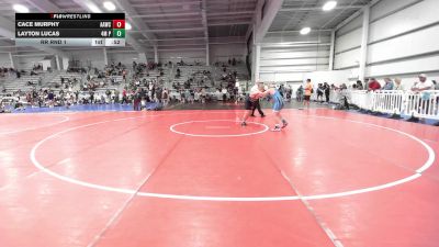 150 lbs Rr Rnd 1 - Cace Murphy, All-American Wrestling Club Red vs Layton Lucas, 4M Power