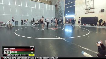 144 lbs Cons. Semi - Eli Sanderson, Burlington vs Wyatt Green, Ellensburg
