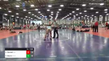 138 lbs Prelims - Levi Donnel, OMP White vs Tristan Storm, Great Neck Blue