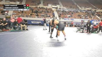 287-D4 Quarterfinal - Jobryant Charley, Pinon vs Danny Gonzalez, Blue Ridge High School
