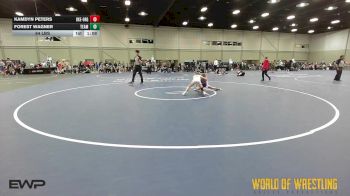 64 lbs Semifinal - Kamdyn Peters, OK Elite 12U Orange vs Forest Wagner, Team Danger 12U