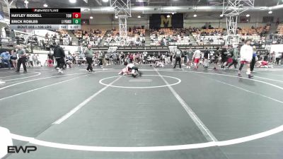 106 lbs Quarterfinal - Hayley Riddell, Team Conquer Wrestling vs Erick Robles, JJ Pearce