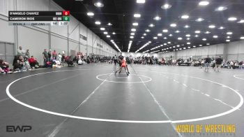 90 lbs Quarterfinal - D'Angelo Chavez, Roundtree 14U vs Cameron Rios, OK Elite 14U Orange