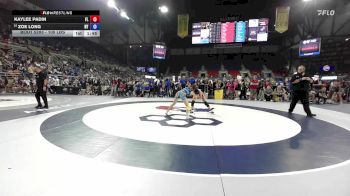 100 lbs Champ. Rd Of 64 - Kaylee Padin, FL vs Zoe Long, NY