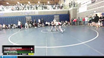 126 lbs Semifinal - Conner Christensen, CV USA Wrestling Club vs Mason Russell, Othello Wrestling Club