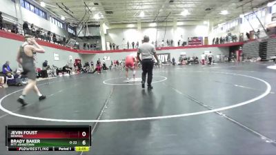 133 lbs Champ. Round 3 - Jevin Foust, Newman vs Brady Baker, Pitt-Johnstown