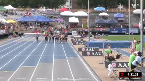 Youth Boys' 1500m, Finals 3 - Age 15-16