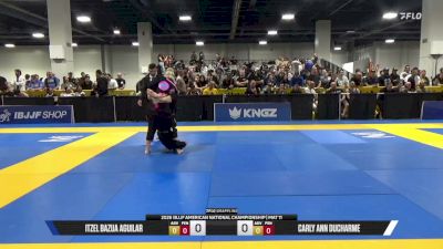 Itzel Bazua Aguilar vs Carly Ann DuCharme 2026 American National IBJJF Jiu-Jitsu Championship