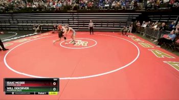 190 lbs Quarterfinal - Isaac Mcgee, Mountain View vs Will Dekorver, Mountain Crest