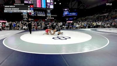 138 lbs Champ. Rd Of 128 - Aidan Wells, SD vs Edward Sheeran, CA
