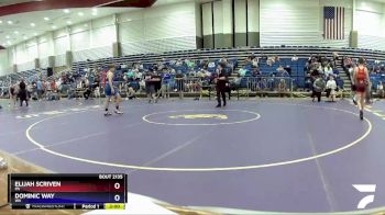 113 lbs Quarterfinal - Elijah Scriven, PA vs Dominic Way, WV