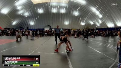 88 lbs Round 5 (10 Team) - Michael Wilbur, Brawler Elite vs Evan Tanner, Foundry WC