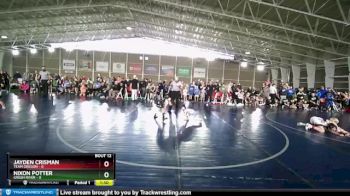 49 lbs Quarters & Wb (16 Team) - Jayden Crisman, Team Oregon vs Nixon Potter, Green River