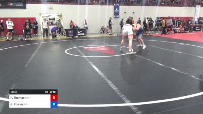 86 kg Round Of 16 - Payton Thomas, Navy Wrestling Club vs James Rowley, Boilermaker RTC