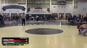 145 lbs Cons. Round 4 - Joshua Atkins, Holy Cross vs Aiden McDaniel, Pinnacle