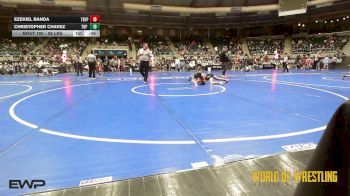 88 lbs Consi Of 32 #2 - Ezekiel Banda, Toss Em Up vs Christopher Chavez, Top Rank