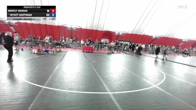 120 lbs Champ. Round 1 - Bently Nowak, Wrestling Factory vs Wyatt Hoffman, Excel