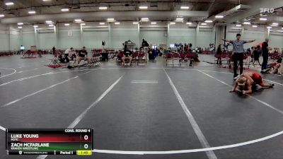 120 lbs Cons. Round 4 - Luke Young, M2TC vs Zach McFarlane, Kraken Wrestling